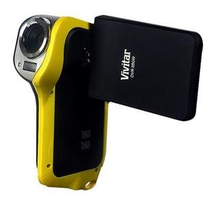 Vivitar DVR-850W Underwater Digital Flip Video Recorder Camcorder (Yellow)