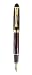Sipliv 450 Fountain Pen Medium Nib Gold Trim - Dark red