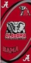 Alabama Crimson Tide Fiber Reactive Pool/Beach/Bath Towel (Team Color)