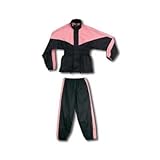 2 - Piece PINK Motorcycle Rain Suit w/ Reflective Stripe