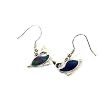 Blue Whale Fun Color Changing Mood Dangle Earrings
