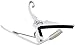 Kyser Quick-Change Guitar Capo for 6-string acoustic guitars, Pure White, KG6W