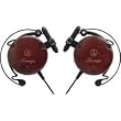 Audio-Technica ATH-EW9 Lightweight Wood Clip-on Headphones
