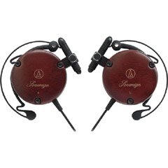 Audio-Technica ATH-EW9 Lightweight Wood Clip-on Headphones