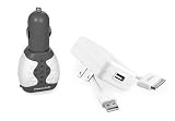 Griffin 9756-PKIT PowerDuo Charging Kit for iPod (White)
