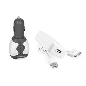 Griffin 9756-PKIT PowerDuo Charging Kit for iPod (White)