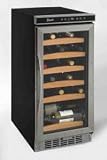 30 bottle wine cooler with electronic display