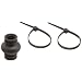 Lovejoy D1 Universal Joint Upper Boot and Ties (Set of 2)