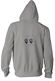 COCKER SPANIEL MAN'S BEST FRIEND Youth Zippered Hooded (Hoody) Sweatshirt Fleece Jacket ASH GREY SMALL