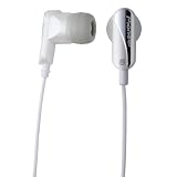 Pioneer SE-CL21W-J-H Earphone - Stereo Earbud - Binaural - Open - Mini-phone - Pearl White