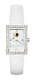 Washington Redskins Ladies Allure Watch White Leather Strap