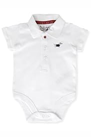 Autograph Pure Cotton Short Sleeve Polo Bodysuit