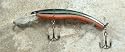 Jlvlures JLV Lures Raptor Minnow Freshwater Diver Black Shiner : Walleye Sauger Pike Bass Steelhead Crankbait Deep Troll Tantalizing Curve Body Wobble Kicking Rattle Rattling Trolling Casting Cast Treble Bronze Hook Darting Structure Fishing Gravel Bottom Rock Stump