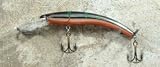 Jlvlures JLV Lures Raptor Minnow Freshwater Diver Black Shiner : Walleye Sauger Pike Bass Steelhead Crankbait Deep Troll Tantalizing Curve Body Wobble Kicking Rattle Rattling Trolling Casting Cast Treble Bronze Hook Darting Structure Fishing Gravel Bottom Rock Stump