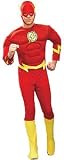 Flash Deluxe Muscle Chest Adult Size Medium Costume