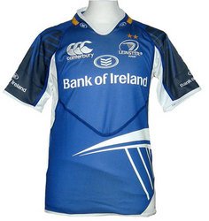 CANTERBURY Leinster Home Rugby Pro Short Sleeve Jersey, Blue/White, XL - size XL CANTERBURY Leinster Home Rugby Pro Short Sleeve Jersey, Blue/White, XL - size XL