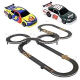 Life Like NASCAR First Place Finish Electric Slot Car Race Set
