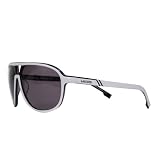 Lacoste L621 S 105 White Grey L621S Aviator Sunglasses
