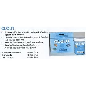Aquarium Products Clout Tabs Aquarium Purifying Treatment Tablets, 100ct by Aquarium Products
