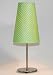 Lumisource Green Dots Shade on Silver Accent Table Lamp