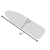 One Piece Ironing Board Cover & Pad Moderate Usage (51x17) in Natural by Polder Home Tools