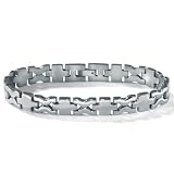 Men's Cross-Link Bracelet 8 1/2