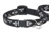 Silver Charm - Lupine Adjustable Safety Collars for Cats with Bell - 1/2 in. x 8 in. - 12 in.