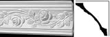 Cornice White Urethane foam, Bridge of Flowers - Cornice - Ornate