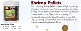 OSI Marine Lab Sinking Shrimp Pellets Fish Food 3.5oz