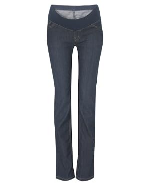 Maternity Under bump Bootcut Mid Wash Jean - Long Length