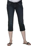 Olian Denim Maternity Capri