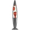 Motion Lamp 16" Metalica Base Clear Liquid/Red bubbles