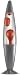 Motion Lamp 16 Metalica Base Clear Liquid/Red bubbles