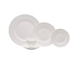 Wedgwood White 5 Piece Place Setting