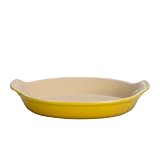Le Creuset Stoneware Petite Au Gratin Dish, Dijon