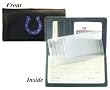 Indianapolis Colts Embroidered Leather Checkbook Cover - Football Sports Merchandise