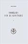 Hom�lies sur le L�vitique