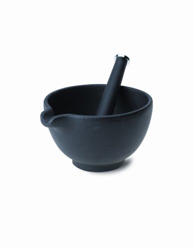 Typhoon Single Cast Iron Pestle and Mortar