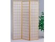 3-Panel Natural Finish Wooden Screen/Room Divider By Acme Furniture