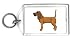 Keychain with hound, pet, animal, dog