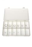Stainless Steel 15-7 Int Retaining Ring Assortment 10 Each RIX-04 through RIX-16 100 Pieces (Pack of 1)