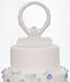 Traditional Celtic Claddaugh Irish Wedding Cake Topper