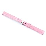 Watch Band Genuine Lizard light Pink 12mm