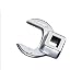 Stahlwille 540A-3/4 Steel Crow Foot Spanner, 3/8" Drive, 3/4" Diameter, 42.5mm Length, 38mm Width