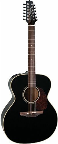 MusicalInstruments: Takamine EF281S Jumbo 12 String Acoustic Electric Guitar
