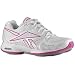 Reebok Women's EasyTone Inspire Walking Shoe,White/Pink/Silver,8.5 M US