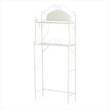 ELEGANT BATHROOM SPACE SAVERS OVER TOILET STORAGE SHELF by Furniture Creations