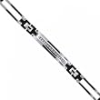 Men's Diamond Link Bracelet in Stainless Steel & 14K White Gold