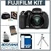 Fujifilm FinePix HS10 Digital Camera Kit. - with 8GB SD Memory Card, Table Top Tripod, 4 AA Nickel Metal Hydride (NiMH) 2900 mAH Rechargeable Batteries with 4-Hour AA & AAA Quick Charger, 110/220 volt, USB 2.0 SD Card Reader, Fujifilm Accessory Kit
