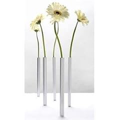 Monkey Business Magnetic Vase 5er-Set silber